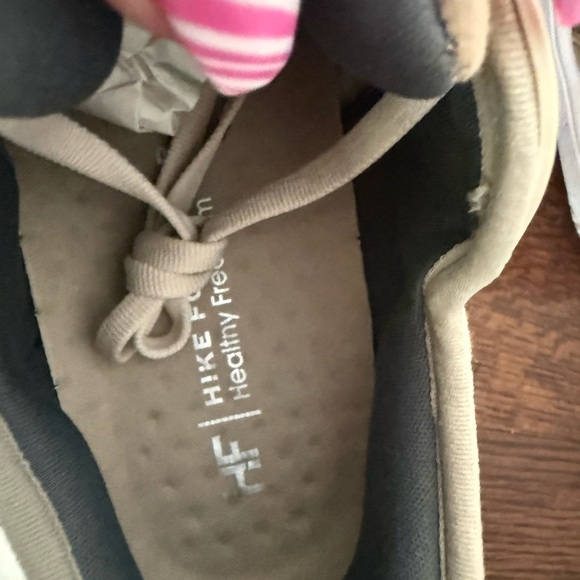 Hike footwear Women's Beige Sneakers Zero Drop Sole size 9/9.5 - Picture 6 of 16